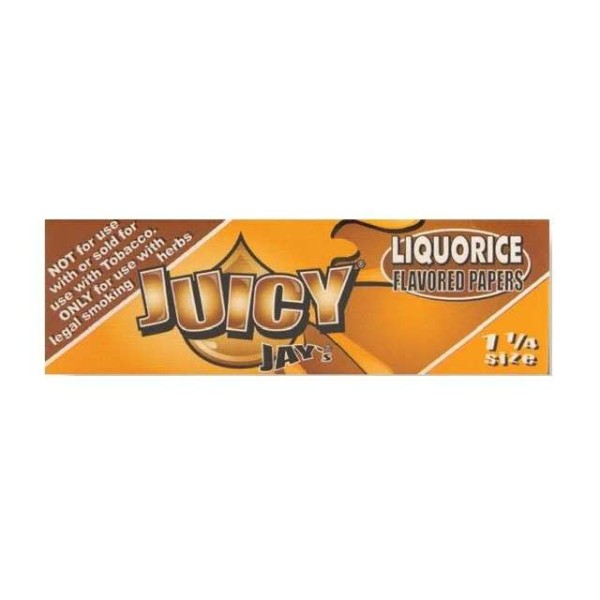 Juicy Jays Liquorice 1.1/4 - Χονδρική